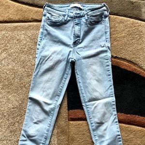 Abercrombie & Fitch girls light wash jeans